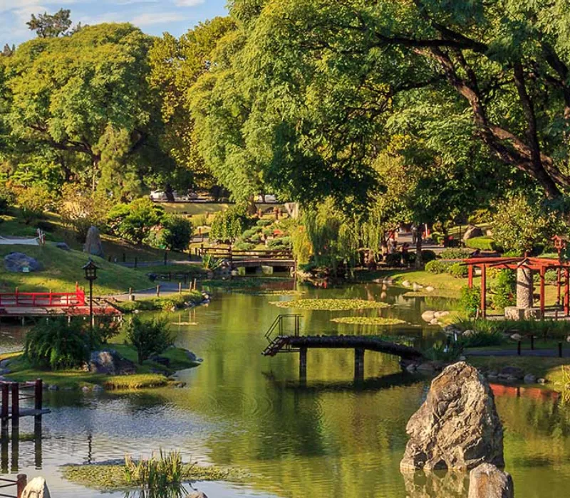 JARDÍN JAPONÉS
Un oasis de tranquilidad inspirado en los tradicionales jardines japoneses, que busca recrear la armonía y la belleza de la naturaleza.